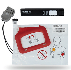 Physio-Control LIFEPAK CR Plus and Express Charge-Pak with 1 set of Electrode Pads (ON BACKORDER)