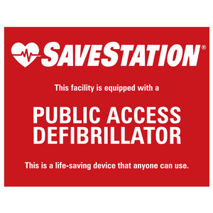 SaveStation Entry Door Sticker