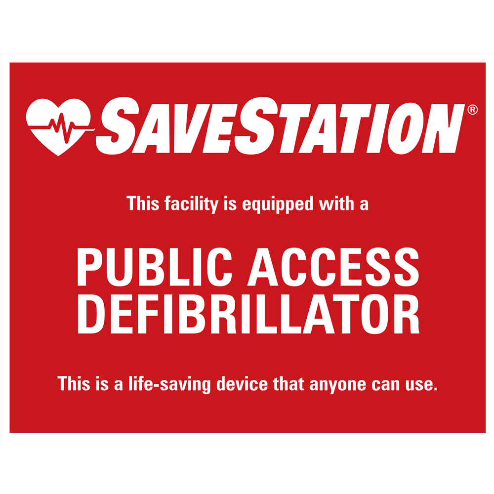 SaveStation Entry Door Sticker