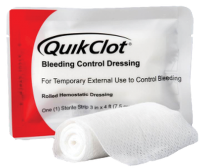 QuikClot® Bleeding and Control Dressing Rolled Gauze