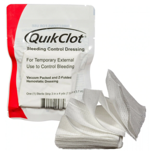 QUIKCLOT Bleeding Control Z-Fold Dressing