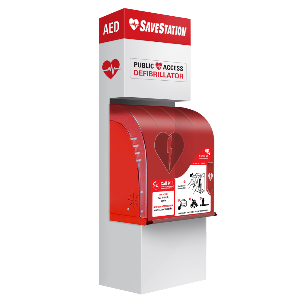 SaveStation Wallmount Heated & Ventilated Cabinet (Indoor/Outdoor)