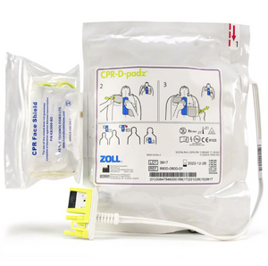 Zoll Replacement CPR-D-Pads with Real CPR Help and Supplies